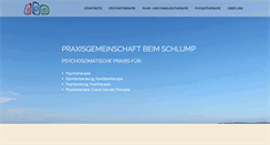 Desktop Screenshot of beim-schlump.de